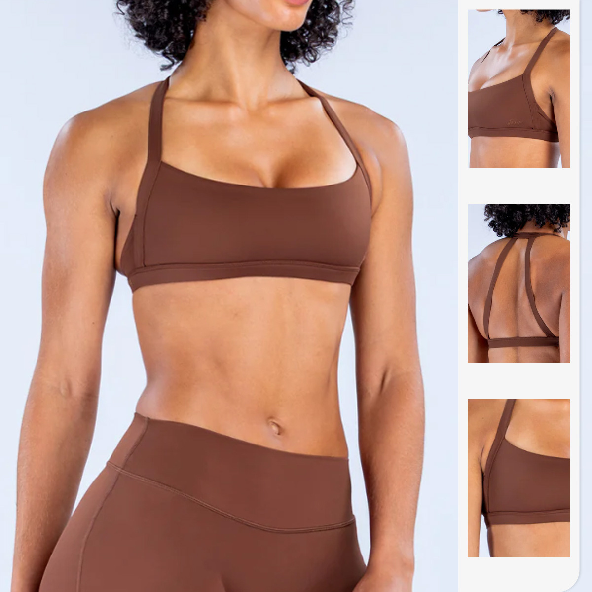 Plunge Bra Push Up - Reggiseno Sportivo da Yoga per Donne,