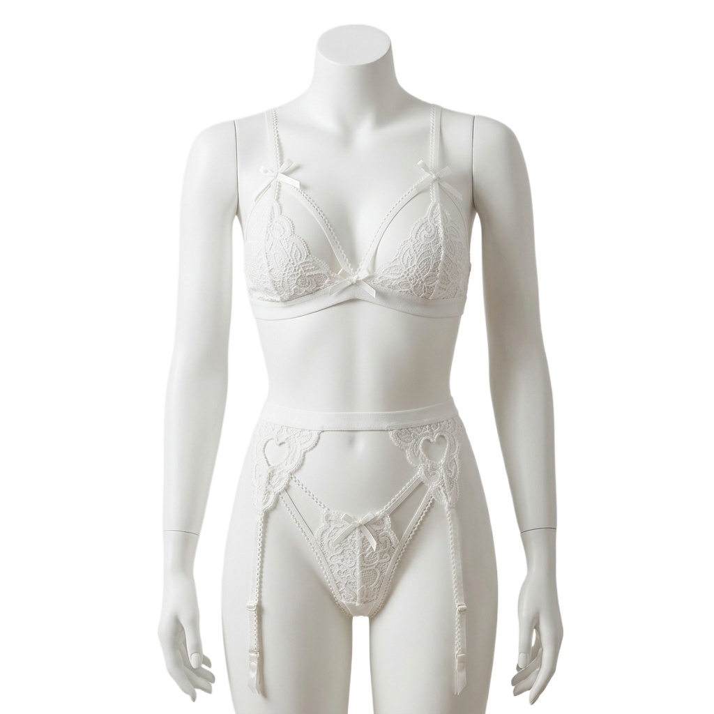 Set di lingerie in pizzo da do - Lace Bralette Set recensione e prezzo
